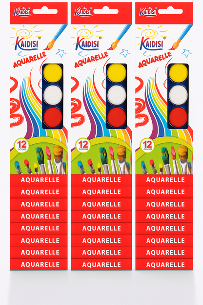 Water Paint Box 12 Colours