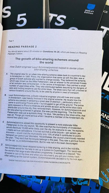 Cambridge English IELTS Academic Set (1-20 Books)