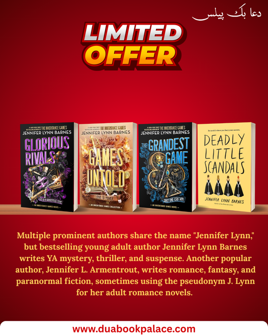 Jennifer Lynn Barnes Pack of 04 new arrival