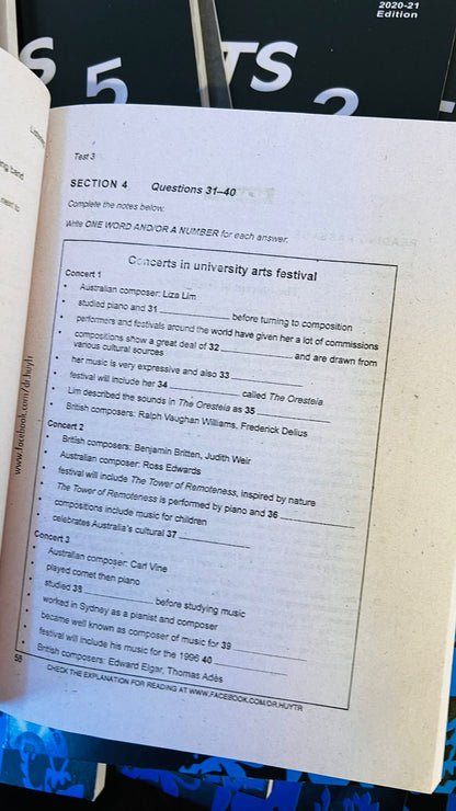 Cambridge English IELTS Academic Set (1-20 Books)