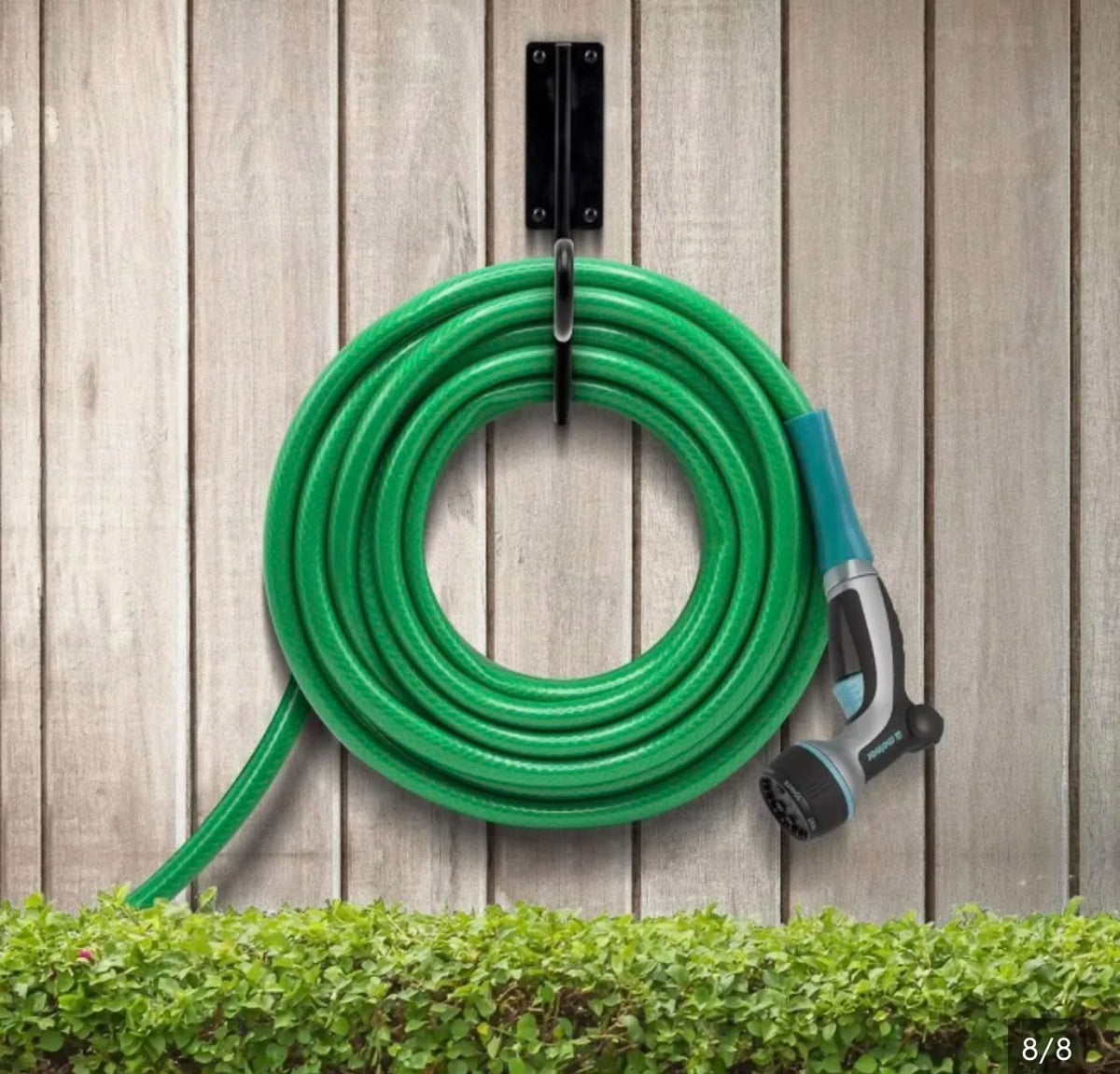 Large garden pipe Holder, Heavy Duty pipe Hanger, water pipe holder, iron material pipe holder