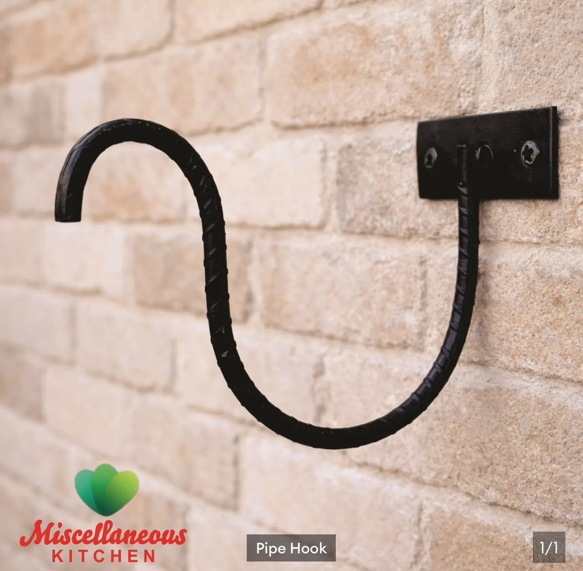 Large garden pipe Holder, Heavy Duty pipe Hanger, water pipe holder, iron material pipe holder