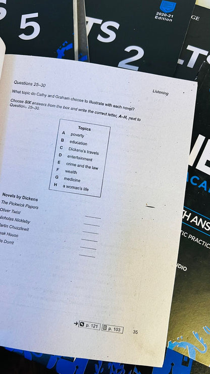 Cambridge English IELTS Academic Set (1-20 Books)